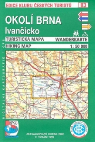 KČT 83 Okolí Brna, Ivančicko