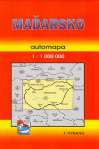 Maďarsko automapa 1:1000 000
