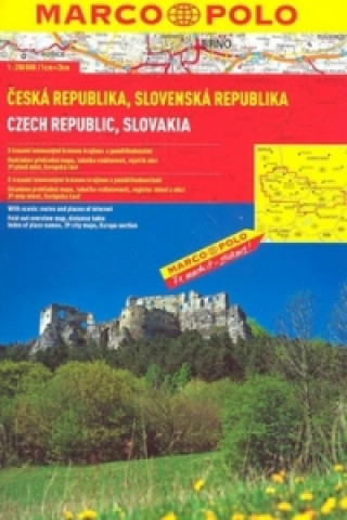 Česká republika, Slovenská republika 1:200 000