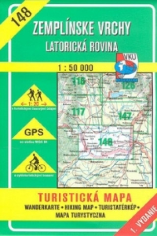 Zemplínské vrchy Latorická rovina 1 : 50 000