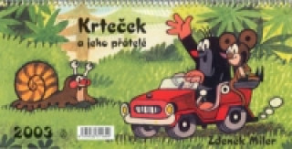 Krteček a jeho přátelé 2003 - stolní kalendář