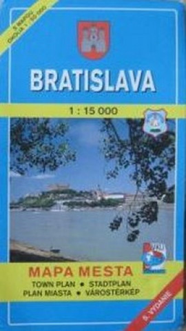 VKÚ: Bratislava 1:15T mapa města