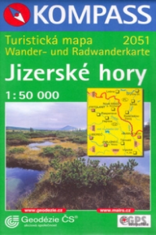 Jizerské hory 1:50 000