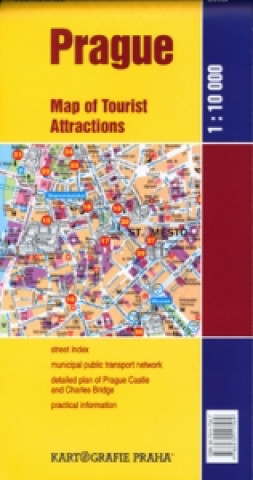 Prague Map of Tourist Attractions