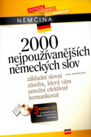 2000 nejpoužívanějších německých slov + 3 CD