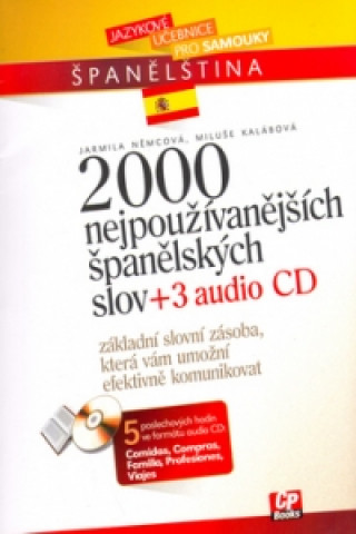 2000 nejpoužívanějších španělských slov + 3CD