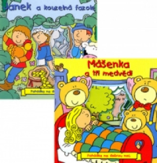 Balíček 2ks Mášenka a tři medvědi + Janek a kouzelná fazole