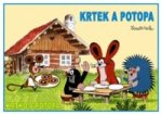 Krtek a potopa - omalovánka