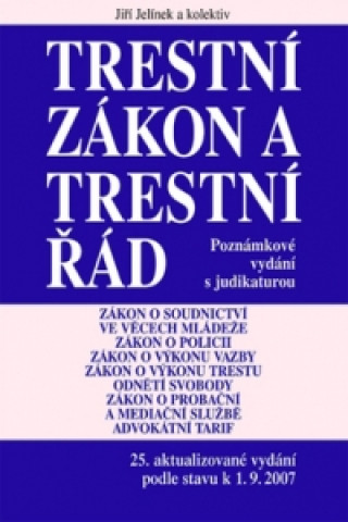 Trestní zákon, trestní řád