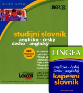 Studijní slovník ang.-čes. a čes.-ang. na CD ROM a kapesní slovník
