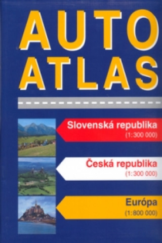 Autoatlas Slovenská republika Česká republika Európa