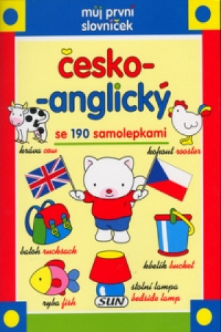 Můj první slovníček česko-anglický se 190 samolepkami