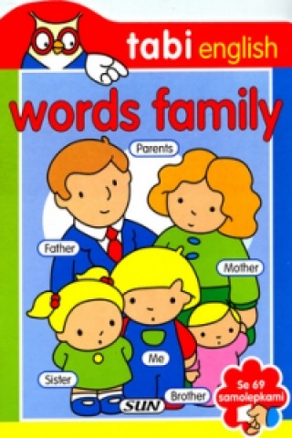 Words Family 69 samolepek