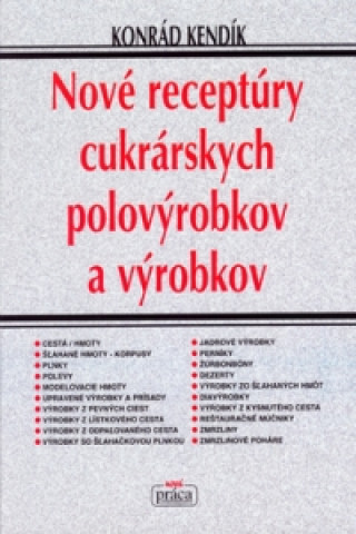 Nové receptúry cukrárských polovýrobkov a výrobkov