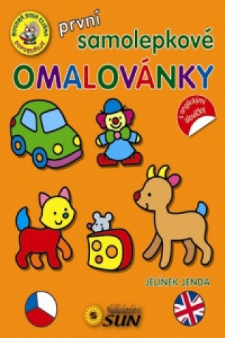 První samolepkové omalovánky Jelínek Jenda