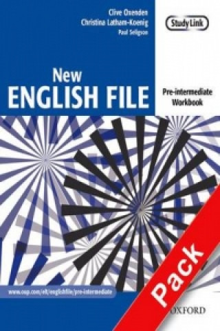 New English file Pre-intermediate Workbook + CD ROM pack