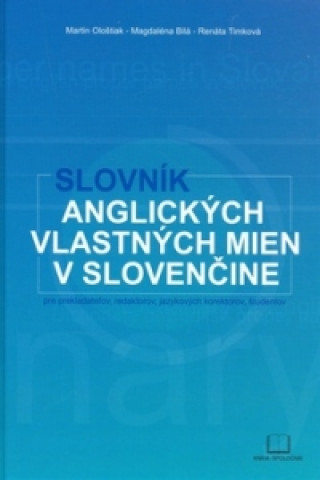 Slovník anglických vlastných mien v slovenčine