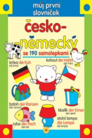 Můj první slovníček česko-německý se 190 samolepkami