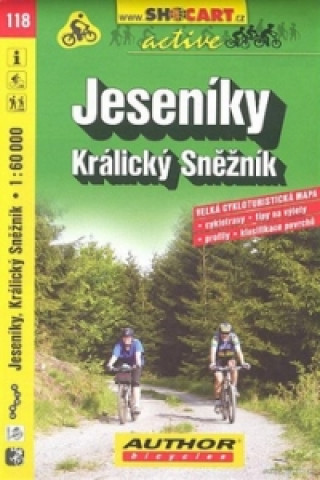 Jeseníky, Kralický Sněžník 1:60 000