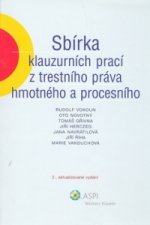 Sbírka klauzurních prací z trestního práva hmotného a procesního