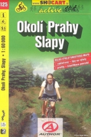 Okolí Prahy, Slapy 1:60 000