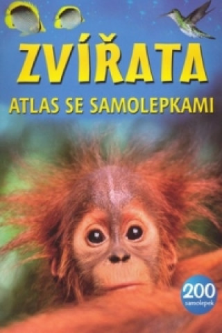 Zvířata atlas se samolepkami