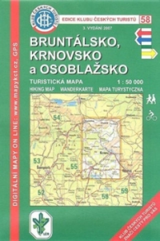 KČT 58 Bruntálsko, Krnovsko a Osoblažsko