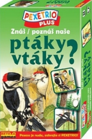 Pexetrio Plus Znáš naše ptáky?