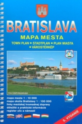 Bratislava Mapa mesta