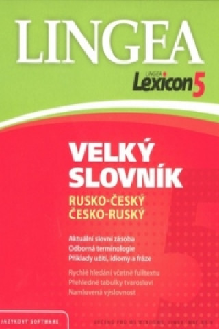 Lexicon5 Velký slovník rusko-český česko-ruský