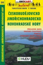 Českobudějovicko, Jindřichohradecko, Novohradské Hory 1:100 000