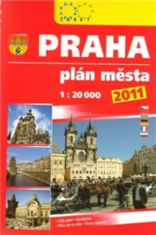 Praha plán města