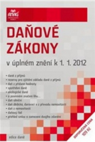 Daňové zákony v úplném znění k 1. 1. 2012