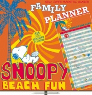 Plánovací Snoopy Family Planner - nástěnný kalendář