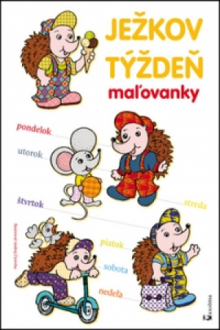 Ježkov týždeň maľovánky