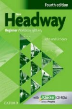 New Headway Fourth edition Beginner Workbook with key with iChecker CD-ROM Pack