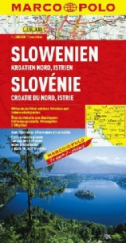 Slovinsko, Istrie 1:300 000
