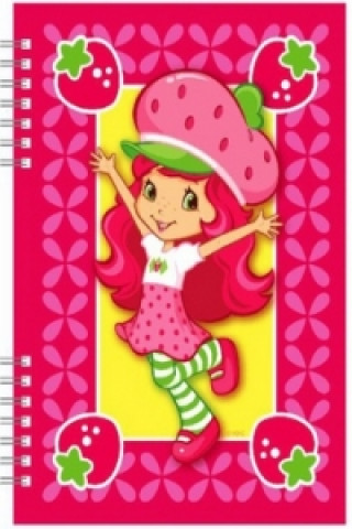 Psací sada Školní zápisník Strawberry + kuličkové pero