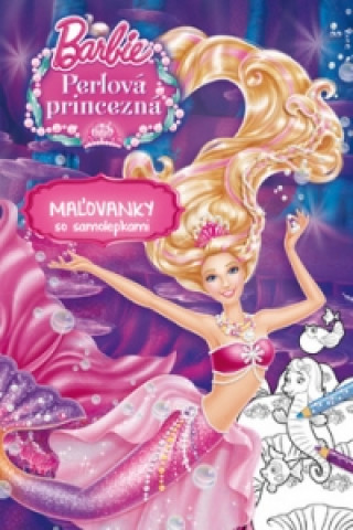 Barbie Perlová princezná Maľovanky