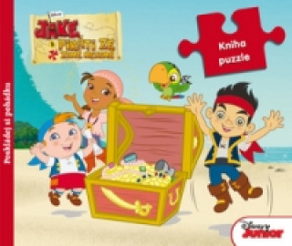 Jake a Piráti ze Země Nezemě Kniha puzzle