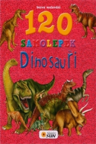 Bezva malování 120 samolepek Dinosauři