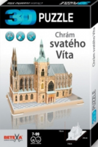 3D puzzle Chrám sv. Víta / Nejlevnější knihy