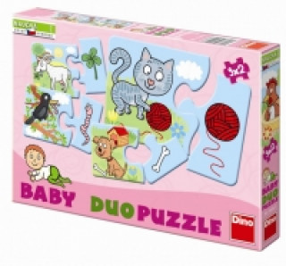 Baby duo puzzle Zvířátka