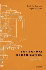 For Formal Organization