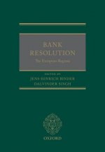 Bank Resolution: The European Regime