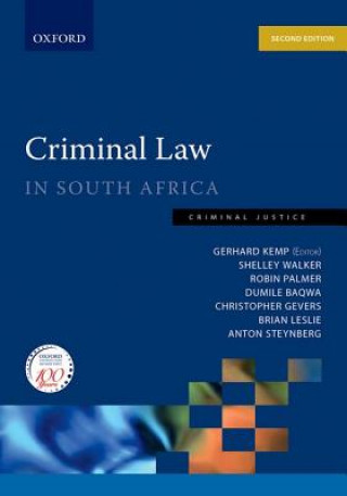 Criminal Law in South Africa: Criminal Law in South Africa