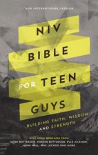 NIV Bible For Teen Guys, Imitation Leather, Blue: Building Faith, Wisdomand Strength