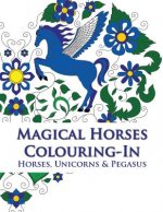 Magical Horses Colouring-In