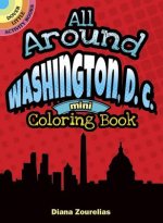 All Around Washington, D.C. Mini Coloring Book