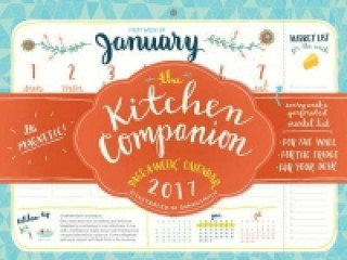 Kitchen Companion Page-A-Week Calendar 2017